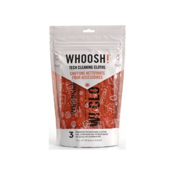 Whoosh Whoosh 3XL Tech Cleaning Cloths - antybakteryjna ściereczka z mikrofibry (3szt.)