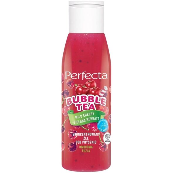 DAX PERFECTA Bubble Tea Żel pod prysznic Wild Cherry Mini