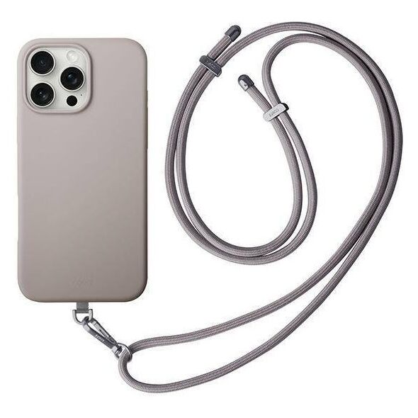 Case IPHONE 16 PRO MAX UNIQ Coehl Creme Magnetic Charging Taupe gray 8886463690680