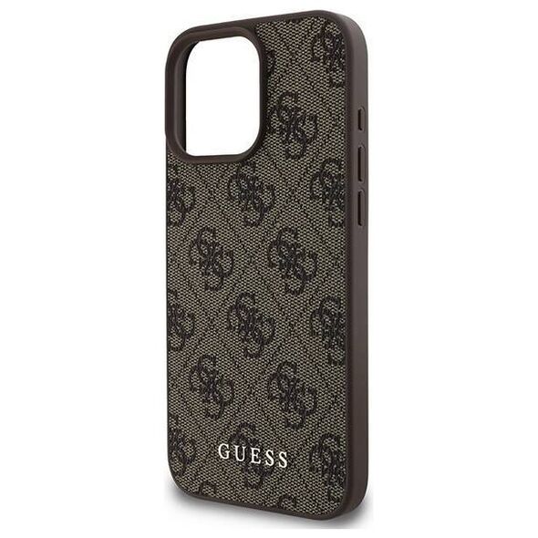 Original Case IPHONE 16 PRO MAX Guess Hardcase 4G Classic (GUHCP16XG4GFBR) brown 3666339346034
