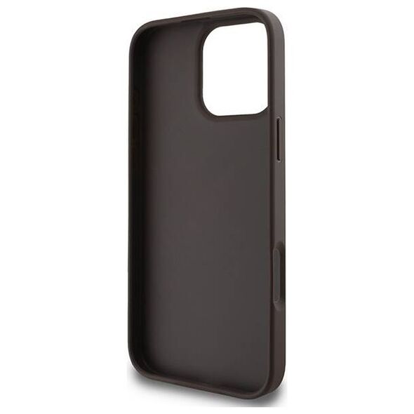 Original Case IPHONE 16 PRO MAX Guess Hardcase 4G Classic (GUHCP16XG4GFBR) brown 3666339346034