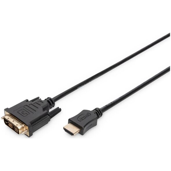 Kabel Digitus HDMI - DVI-D 3m czarny (AK-330300-030-S)