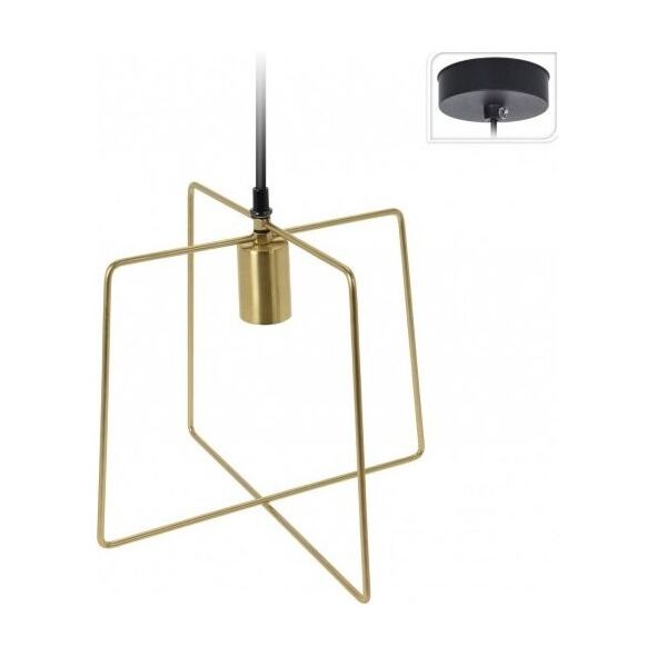 Lampa wisząca Intesi Lampa wisząca Gemo Intesi złota