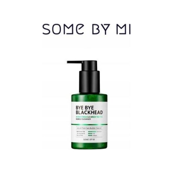 Some By Mi Bye Bye Blackhead 30 day miracle green Tea Tox Bubble Cleanser 120 g