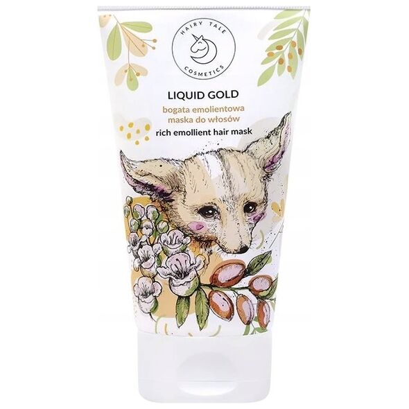 Alkotest HAIRY TALE_Liquid Gold bogata emolientowa maska do włosów 150ml