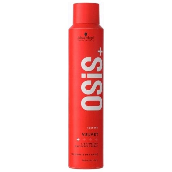 Alkotest SCHWARZKOPF PROFESSIONAL_Osis+ Velvet, lekki spray do włosów z efektem wosku, 200ml
