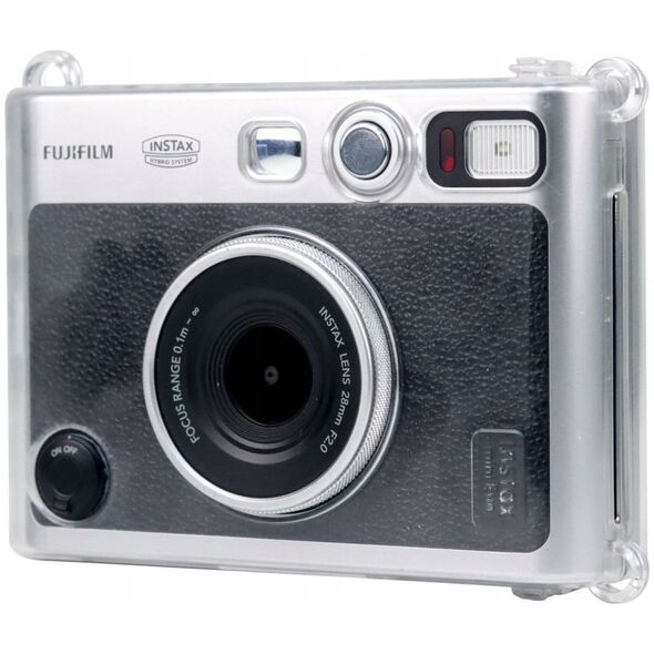 Pokrowiec LoveInstant Futerał Etui Pokrowiec Case Torba Osłona do Fuji FujiFilm INSTAX Mini EVO / Przezroczysty