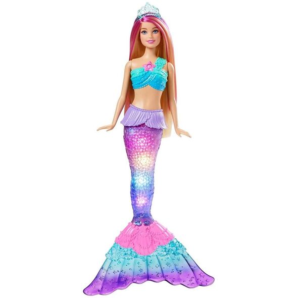Lalka Barbie Barbie Dreamtopia - Syrenka Migoczące światełka (HDJ36)