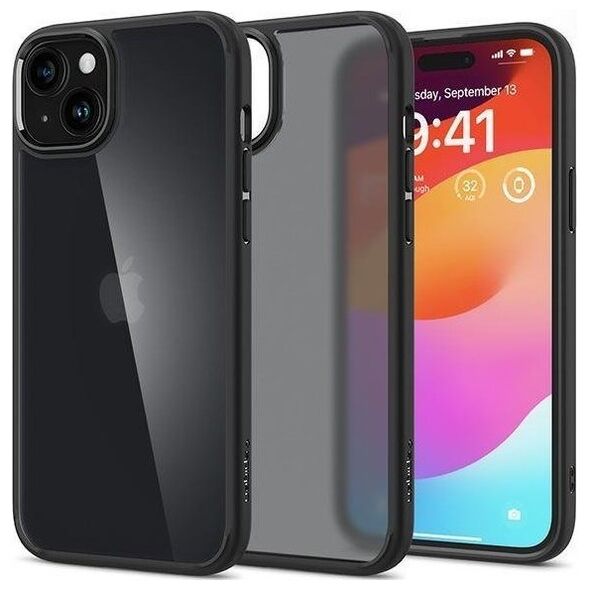 Spigen Spigen Ultra Hybrid iPhone 15 6.1" frost black ACS06797