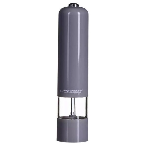 Esperanza Ηλεκτρικός Μύλος Πιπεριού Inox σε Γκρι Χρώμα 23cm (EKP001E) (ESPEKP001E) έως 12 άτοκες Δόσεις