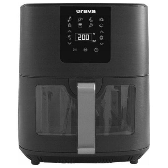 Frytkownica Orava Orava horkovzdušná fritéza, 1700 W, 7 l, 8 programů, LED displej, 40-200 °C, časovač, digitální ovládání