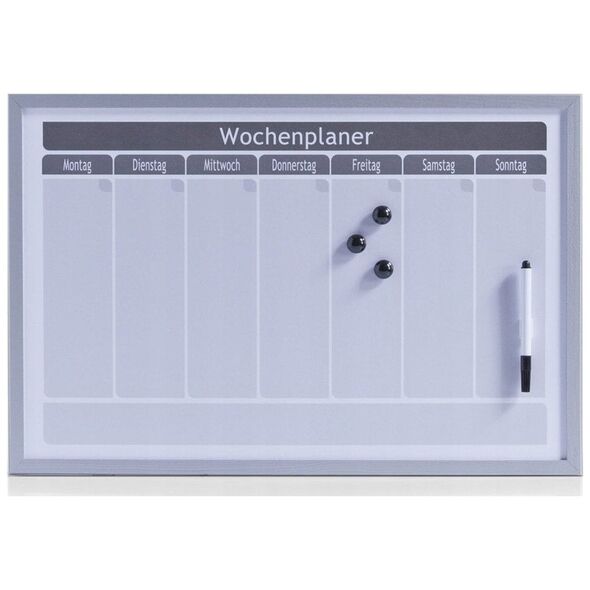 Zeller Μαγνητική πλακέτα WOCHENPLANER + 3 μαγνήτες, 60x40 cm, ZELLER 13429040 4003368115153