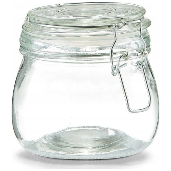 Zeller Δοχείο τροφίμων, βάζο με καπάκι, 500 ml, ZELLER 13429086 4003368199900
