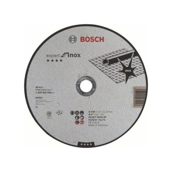 Bosch Tarcza T41 230/2,0/22 AS46T-BF-80 INOX - 2608600096