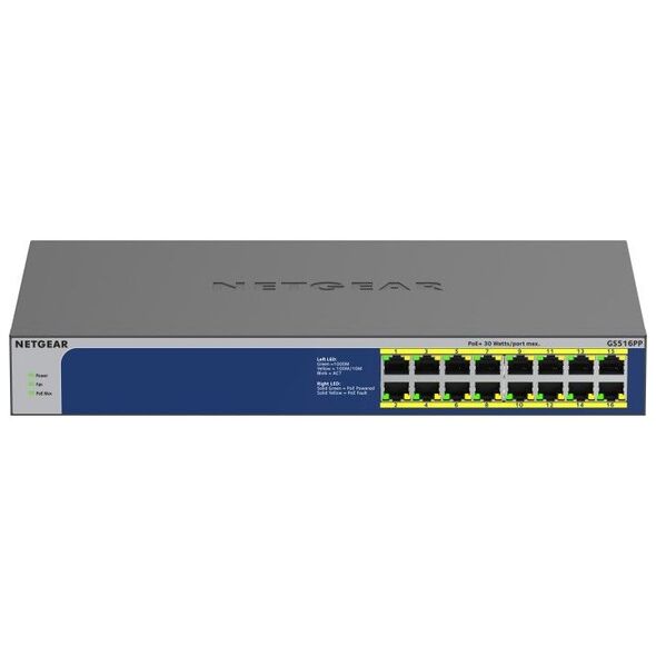 Switch NETGEAR GS516PP-100EUS