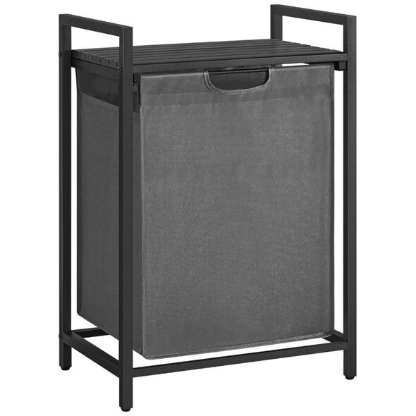 Vasagle Καλάθι Απλύτων Μεταλλικό 50x33x72cm Γκρι (BLH101G01) (VASBLH101G01) έως 12 άτοκες Δόσεις