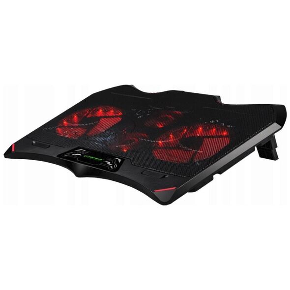 Esperanza Buran Cooling Pad για Laptop με 4 Ανεμιστήρες και Φωτισμό (EGC102) (ESPEGC102) έως 12 άτοκες Δόσεις
