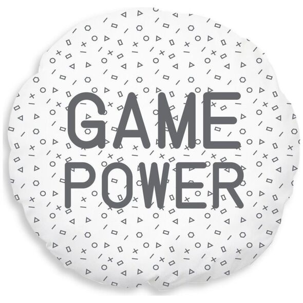 TODAY GEEK GAME διακοσμητικό μαξιλάρι, Ø 40 cm, TODAY 13429582 3574641022341