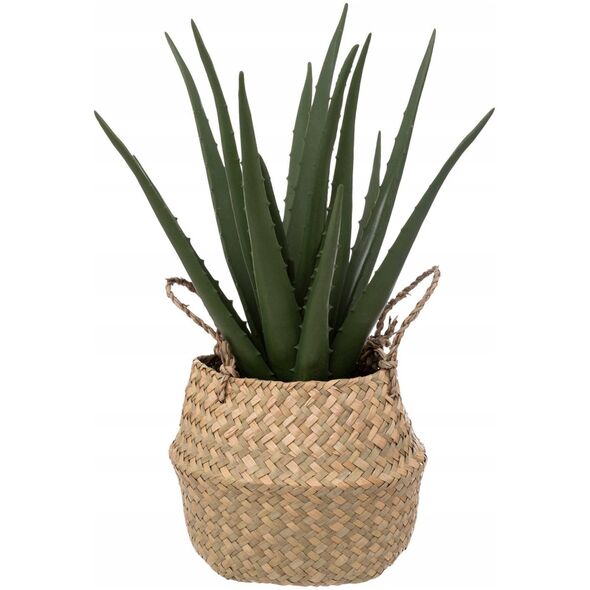 Atmosphera Τεχνητό φυτό ALOE σε καλάθι, 37 cm 13430181 3560231660567