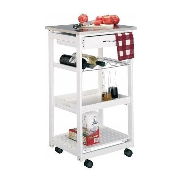 Zeller Kitchen cart, mobile bar, ZELLER 13433571 4003368137728
