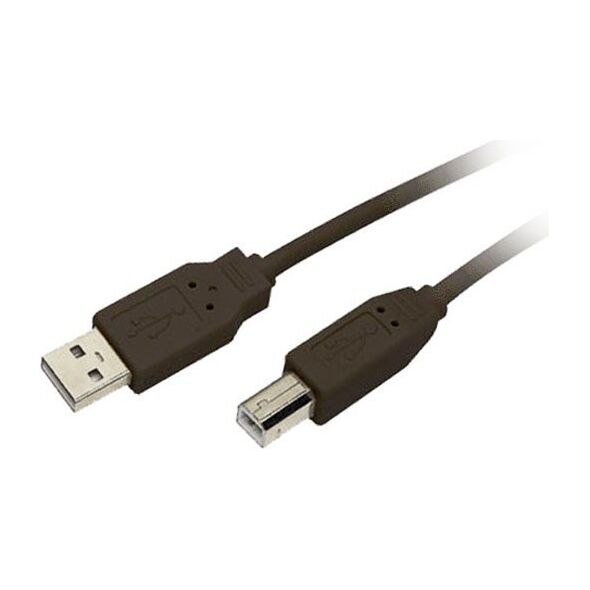 Καλώδιο MediaRange USB 2.0 AM/BM 1.8M Black (MRCS101) έως 12 άτοκες Δόσεις