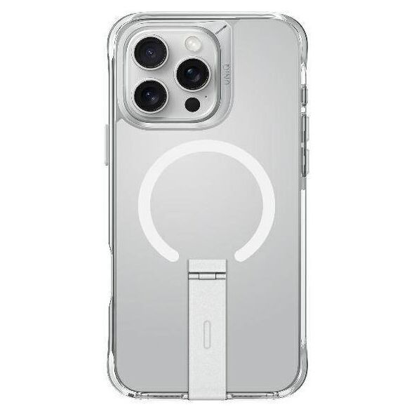 Case IPHONE 16 PRO UNIQ Eleva with Vertica Stand Lucent Clear transparent 8886463690710