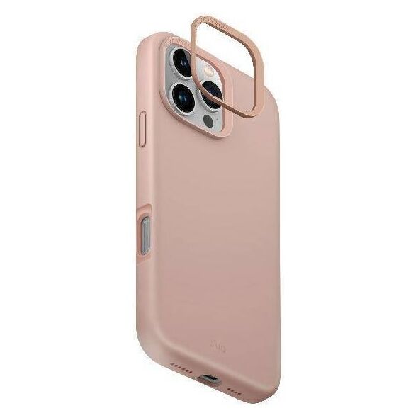 Case IPHONE 16 PRO UNIQ Lino Hue Magclick Charging Blush pink 8886463689769