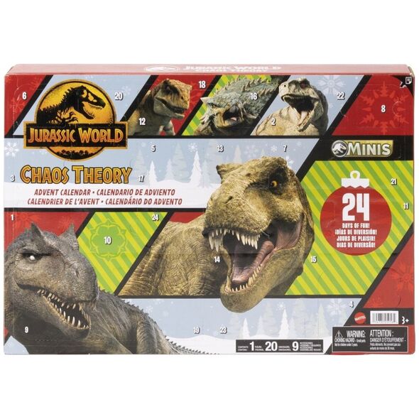 Kalendarz adwentowy Mattel Jurassic World Kalendarz adwentowy (JBG37)
