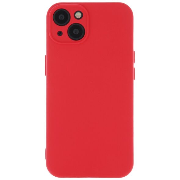 Silicon case for iPhone SE 2024 red 5907457798489