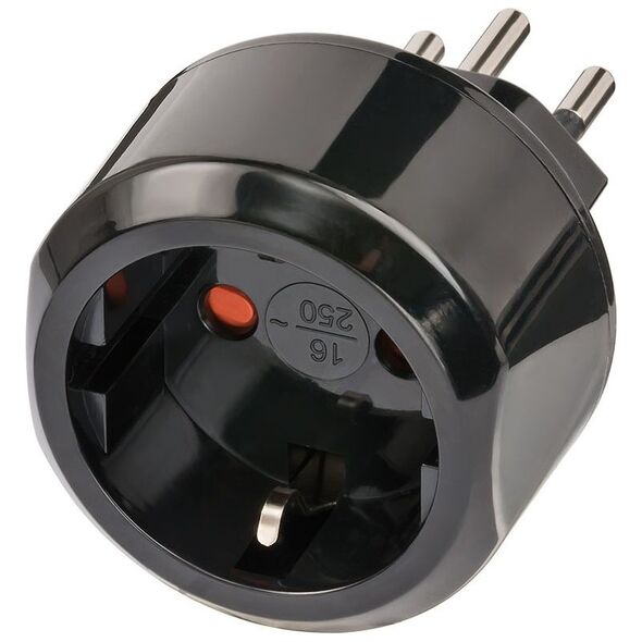 Brennenstuhl Adapter Travel Brennenstuhl Stecksystem CH/Aufsatz DE Sicher (1508642)