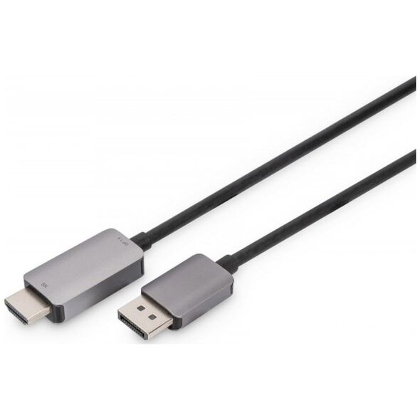 Kabel Digitus DisplayPort - HDMI 1 m czarny (DB-340305-010-S)