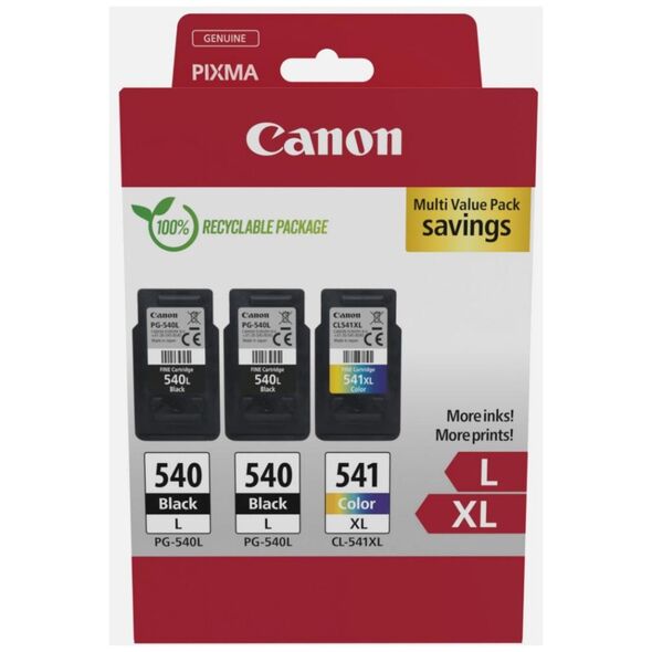 Canon Μελάνι Inkjet PG-540Lx2/CL-541XL Multi-Pack (5224B017) (CANCL-541XLVP) έως 12 άτοκες Δόσεις