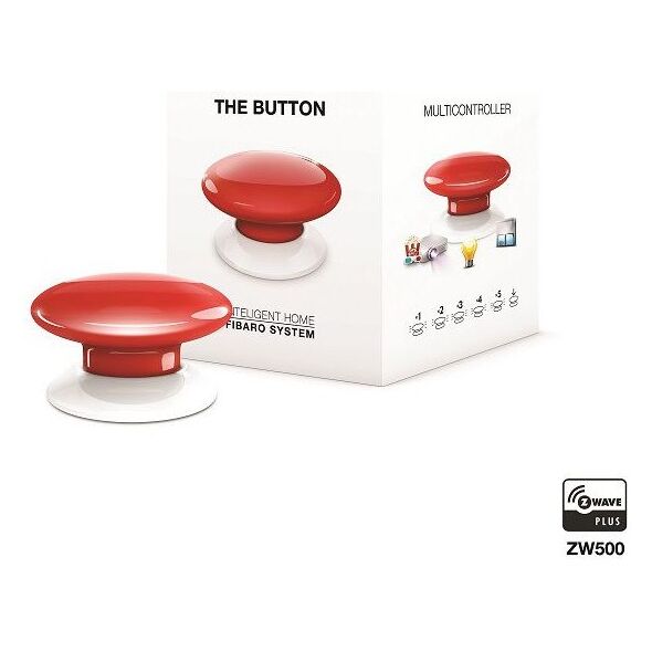 Fibaro The Button czerwony (FGPB-101-3)