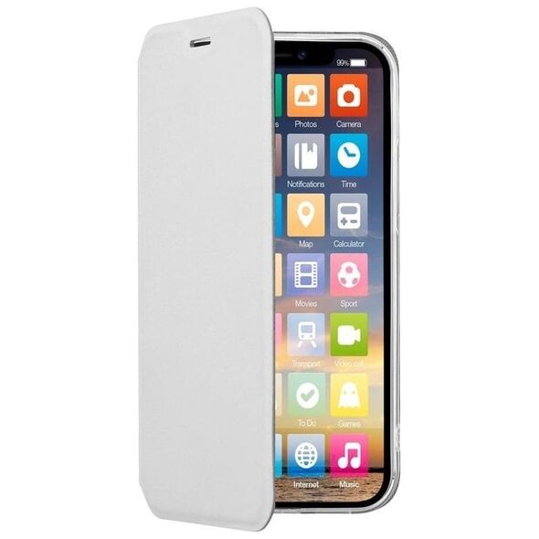 Screenor Screenor Clever, Wallet case, Samsung, GALAXY A12, 16.5 cm (6.5"), White