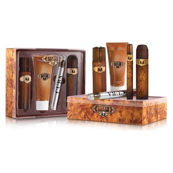 Cuba Paris Zestaw dla mężczyzn EDT 100ml + EDT 35ml + Żel pod prysznic 200ml + Woda po goleniu 100ml