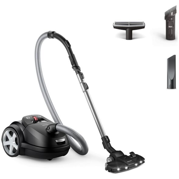 Odkurzacz Philips Philips Performer LED 8000 Series Bagged vacuum cleaner XD8122/10, 900W, TriActive