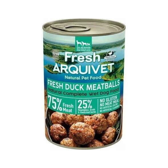 ARQUIVET Arquivet Fresh klopsiki z kaczką batatem i pomarańczą 400g