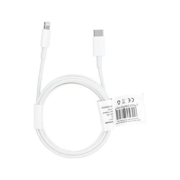 Kabel USB OEM USB-C - Lightning 2 m Biały (35041)