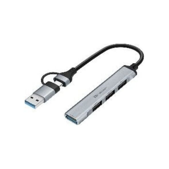 HUB USB Tracer ADAPTER TRACER A-4, USB Type-C do USB-A, 4x USB-A