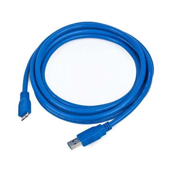 Kabel USB Gembird USB-A - 1.8 m Niebieski (CCPMUSB3AMBM6)
