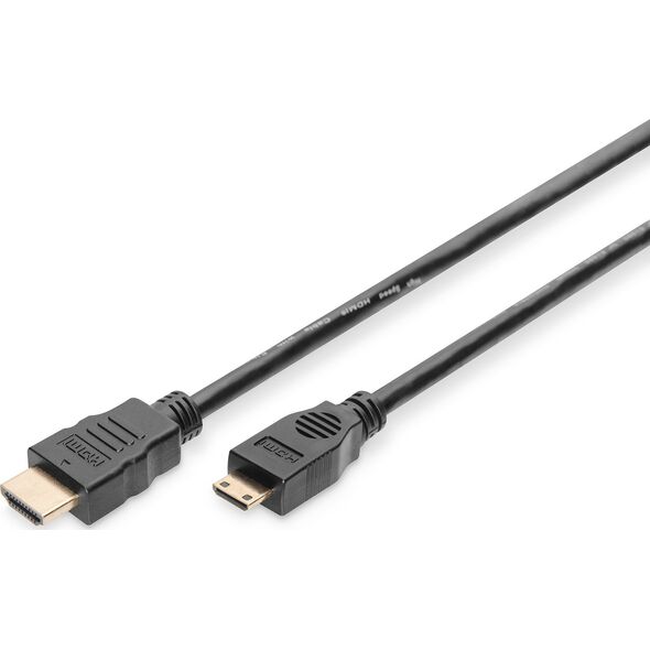 Kabel Digitus HDMI Mini - HDMI 3m czarny (AK330106030S)