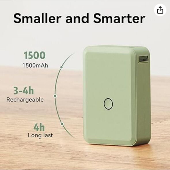 Niimbot D110 Wireless Label Printer Green (D110 GREEN) (NIID110GR) έως 12 άτοκες Δόσεις