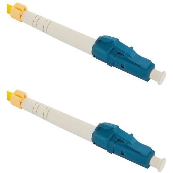 Qoltec Optic Patchcord LC/UPC - LC/UPC simplex SM 9/125 G652D 1m (54324)