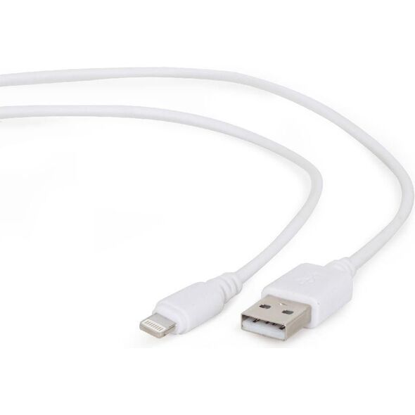 Kabel USB Gembird USB-A - 2 m Biały (CC-USB2-AMLM-2M-W)