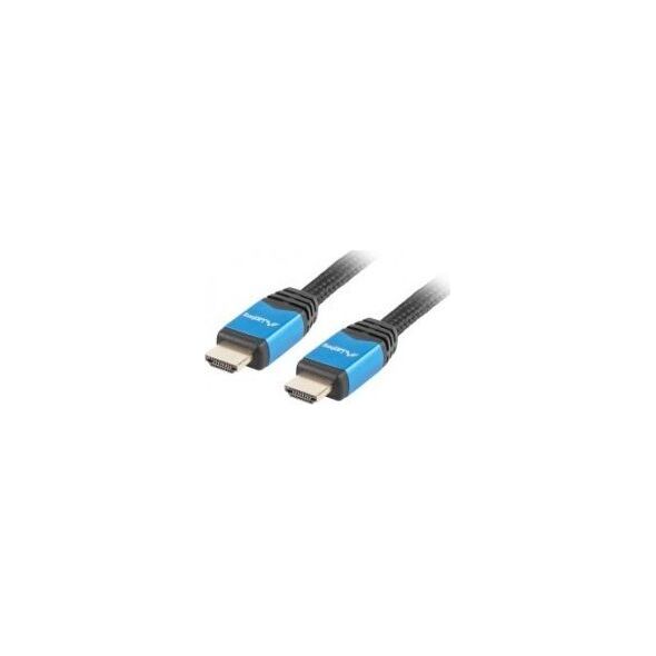 Kabel Lanberg HDMI - HDMI 1.8m niebieski (CA-HDMI-20CU-0018-BL)