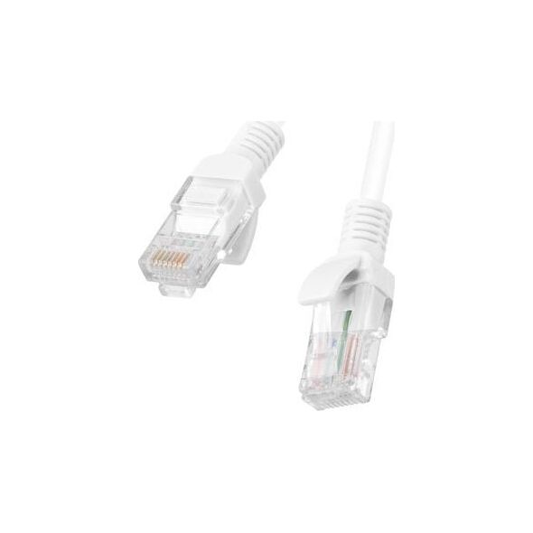 Lanberg Patchcord Kat.5e 0.25m BiaŁy Lanberg