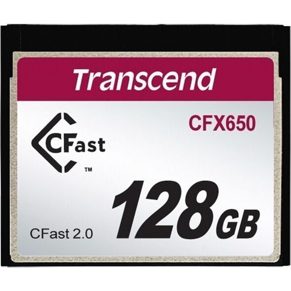 Karta Transcend CFX650 CFast 128 GB  (TS128GCFX650)