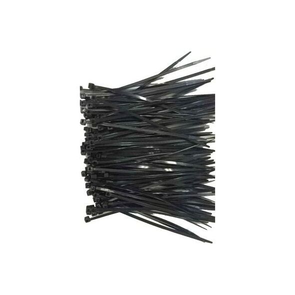 Organizer Gembird Opaska zaciskowa Czarny 100 sztuk  (NYTFR-150X3.6)