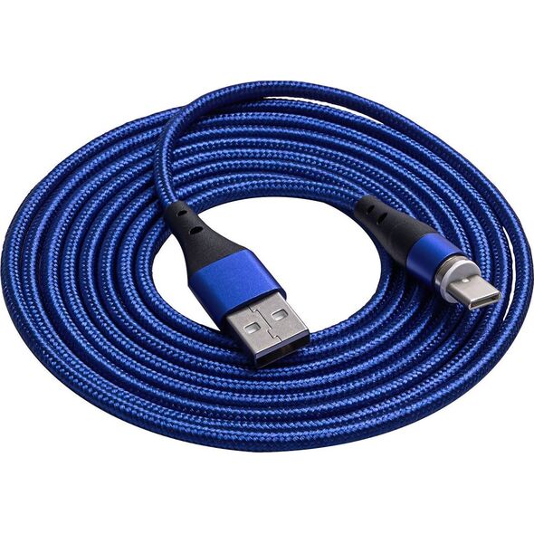 Kabel USB Akyga USB-A - USB-C 2 m Niebieski (AK-USB-43)