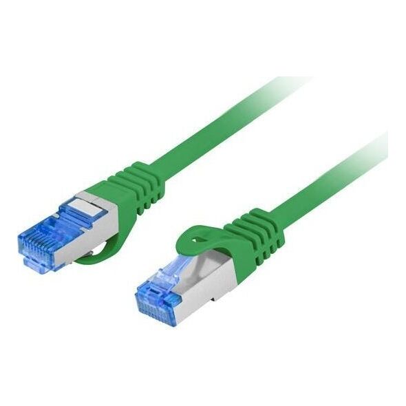 Lanberg PATCHCORD KAT.6A S/FTP LSZH CCA 0.25M ZIELONY FLUKE PASSED LANBERG